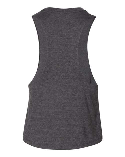 BELLA + CANVAS 6682 Dark Grey Heather — back