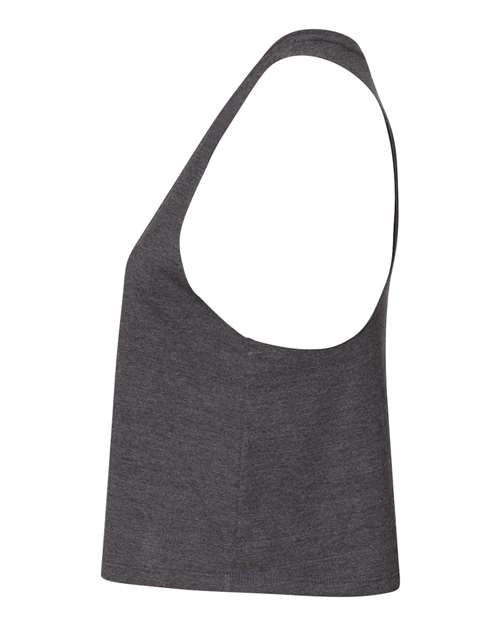 BELLA + CANVAS 6682 Dark Grey Heather — direct side