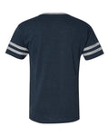JERZEES 602MR Indigo Heather/ Oxford — back