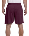 Unisex Cotton Gym Short - Maroon