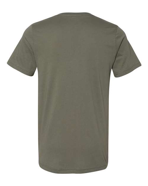 BELLA + CANVAS 3005 Military Green — back