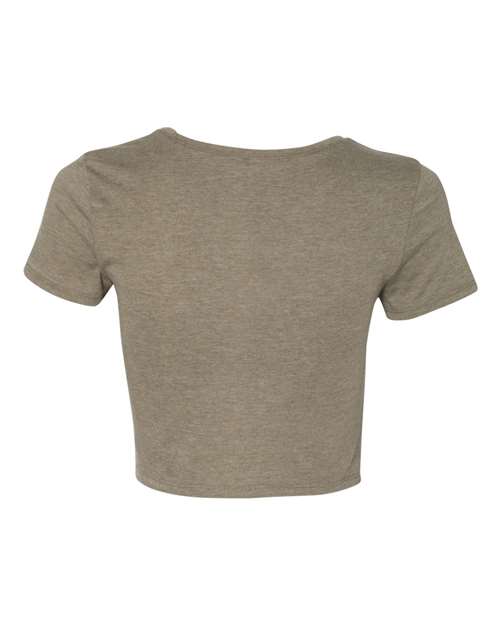BELLA + CANVAS 6681 Heather Olive — back