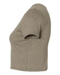 BELLA + CANVAS 6681 Heather Olive — direct side