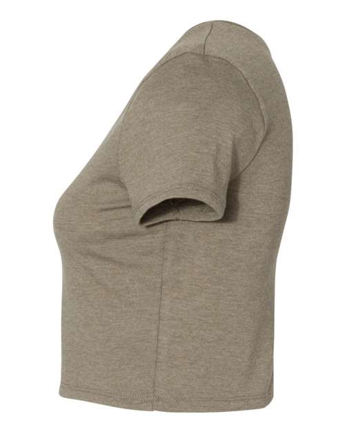 BELLA + CANVAS 6681 Heather Olive — direct side