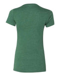 BELLA + CANVAS 6004 Heather Grass Green — back