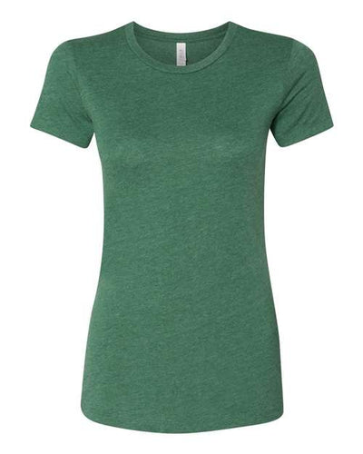 BELLA + CANVAS 6004 Heather Grass Green — front