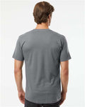American Apparel 2001 Asphalt — on model back