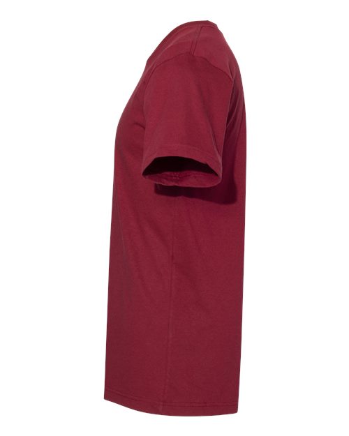 American Apparel 2001 Cranberry — direct side
