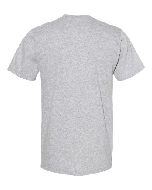 American Apparel 2001 Heather Grey — back