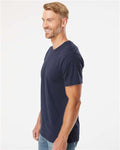 American Apparel 2001 Navy — on model side