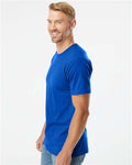 American Apparel 2001 Royal Blue — on model side