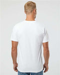 American Apparel 2001 White — on model back