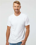 American Apparel 2001 White — on model front