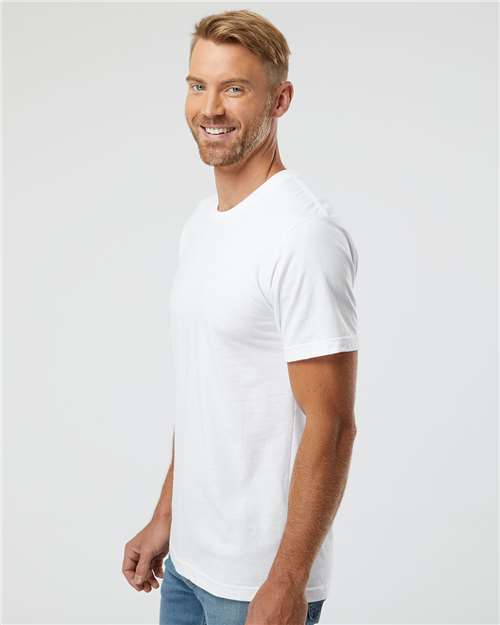 American Apparel 2001 White — on model side