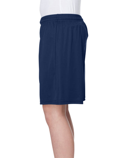 Youth Cooling Performance Polyester Short - Navy