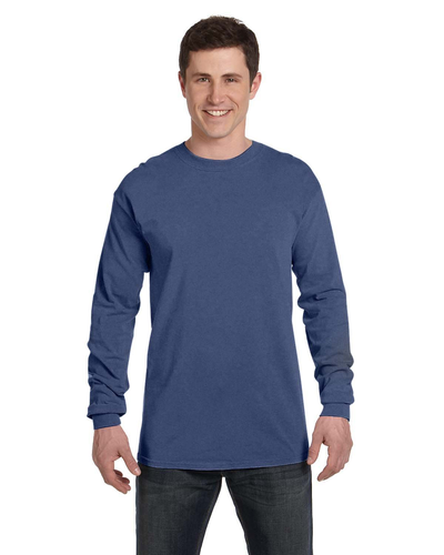 Unisex Heavyweight RS Long-Sleeve T-Shirt - Navy