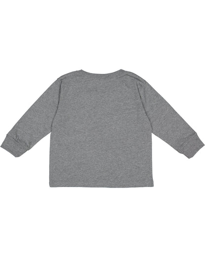 Toddler Long-Sleeve Fine Jersey T-Shirt - Granite Heather