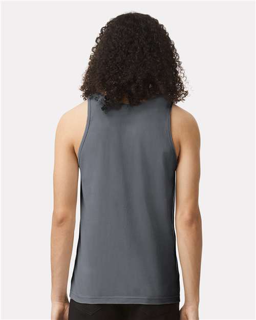 American Apparel 2408 Asphalt — on model back