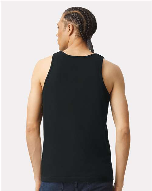 American Apparel 2408 Black — on model back