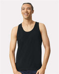 American Apparel 2408 Black — on model front