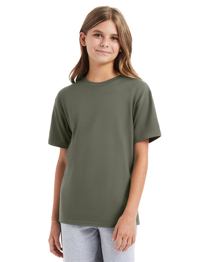 Youth Perfect-T Short Sleeve Tee - Fatigue Green