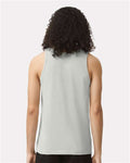 American Apparel 2408 New Silver — on model back