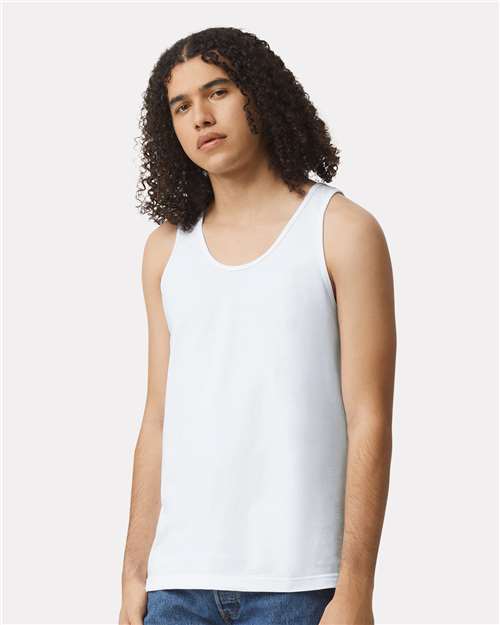 American Apparel 2408 White — on model front