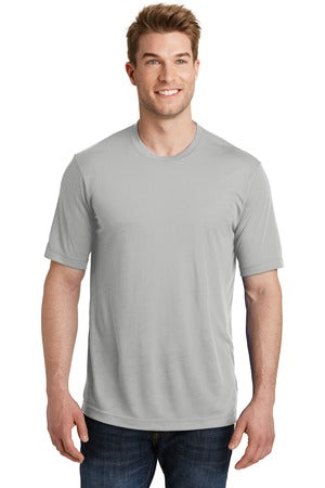 Unisex PosiCharge Competitor Cotton Touch Tee - Silver