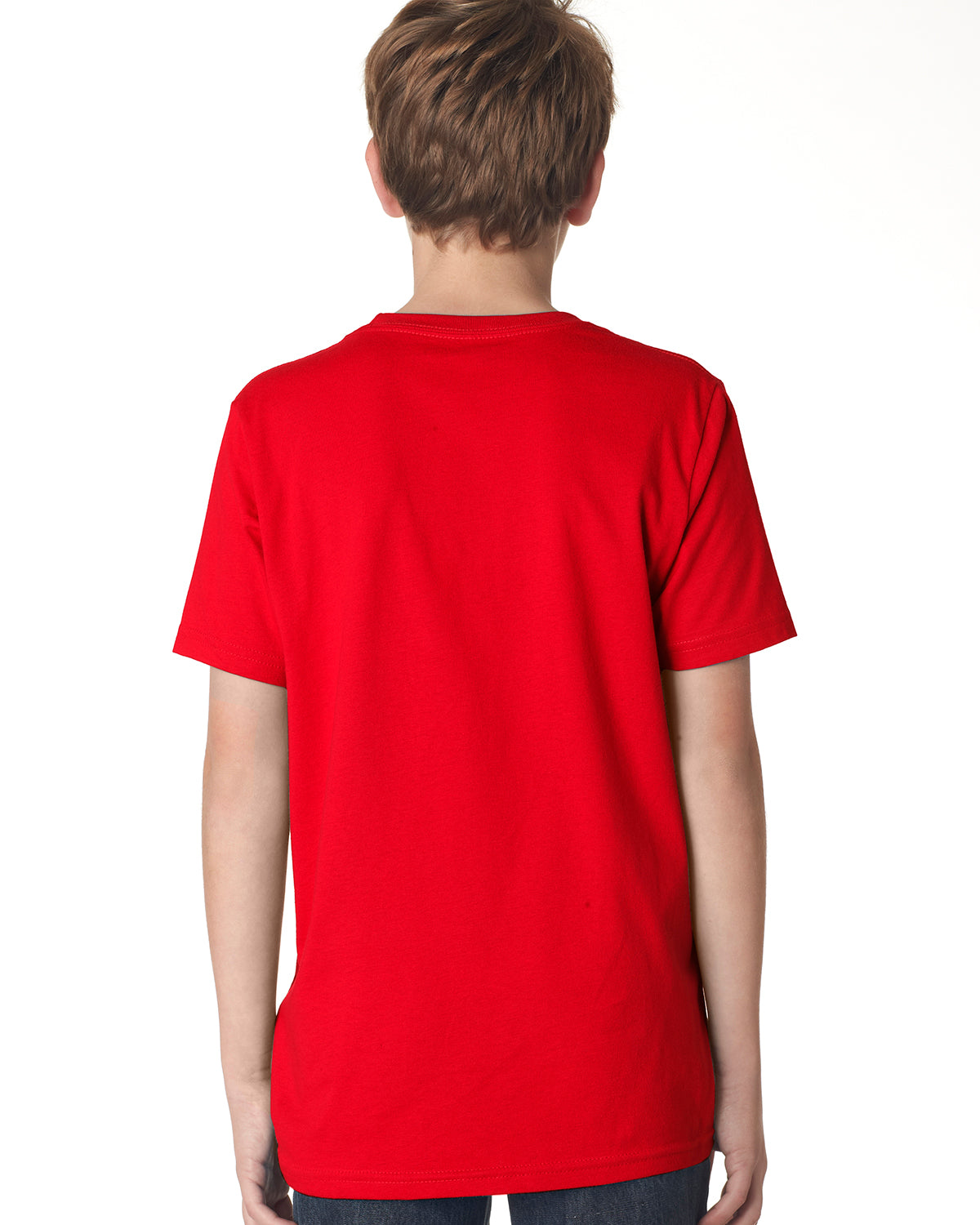 Youth Cotton Crew - Red