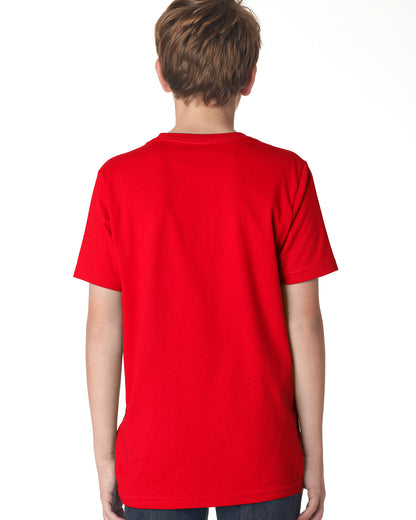 Youth Cotton Crew - Red