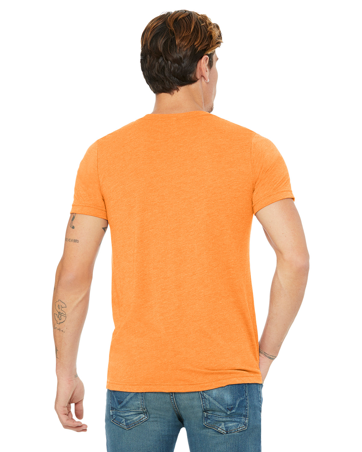 Unisex Triblend T-Shirt - Orange Triblend