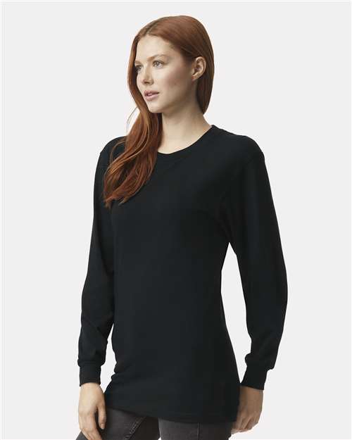 American Apparel 2007 Black — on model side