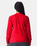 American Apparel 2007 Red — on model back