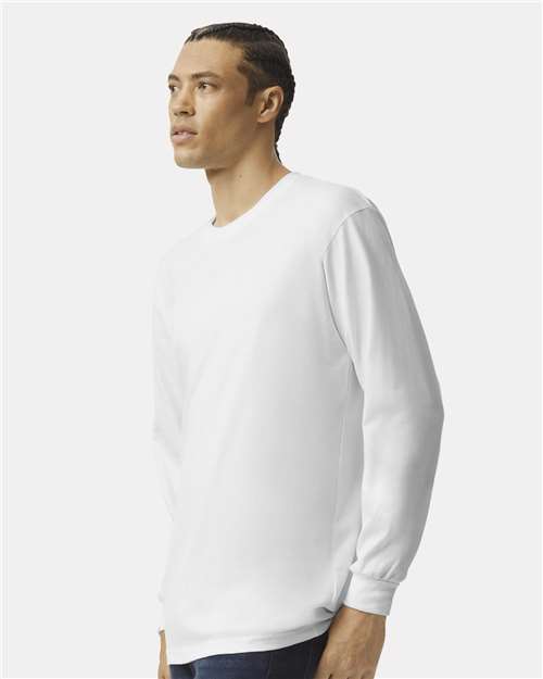 American Apparel 2007 White — on model side