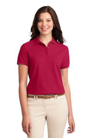 Women's Silk Touch Polo - Red