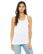 Bella + Canvas B8800 - Women's Flowy Racerback Tank - White