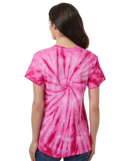 Cyclone Pinwheel Short Sleeve T-Shirt - Fuchsia