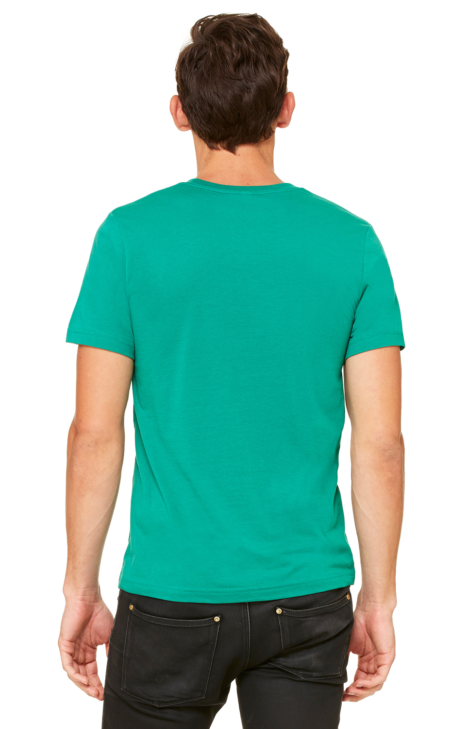 Unisex Poly-Cotton Short-Sleeve T-Shirt - Kelly