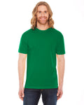Unisex Poly-Cotton Short-Sleeve Crewneck - Kelly Green