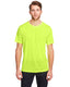 Core365 CE111 - Unisex Fusion ChromaSoft™ Performance T-Shirt - Safety Yellow