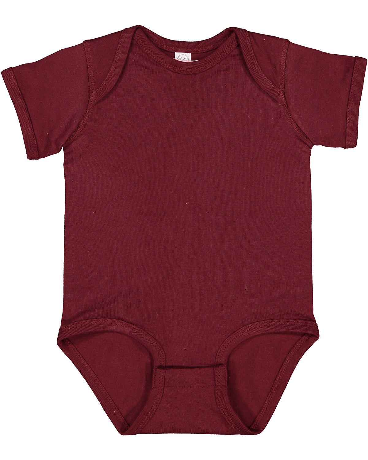 Infant Fine Jersey Bodysuit - Maroon