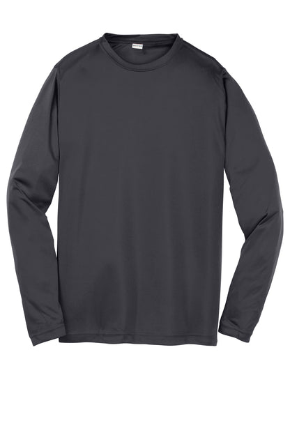 Youth Long Sleeve PosiCharge Competitor Tee - Iron Gray