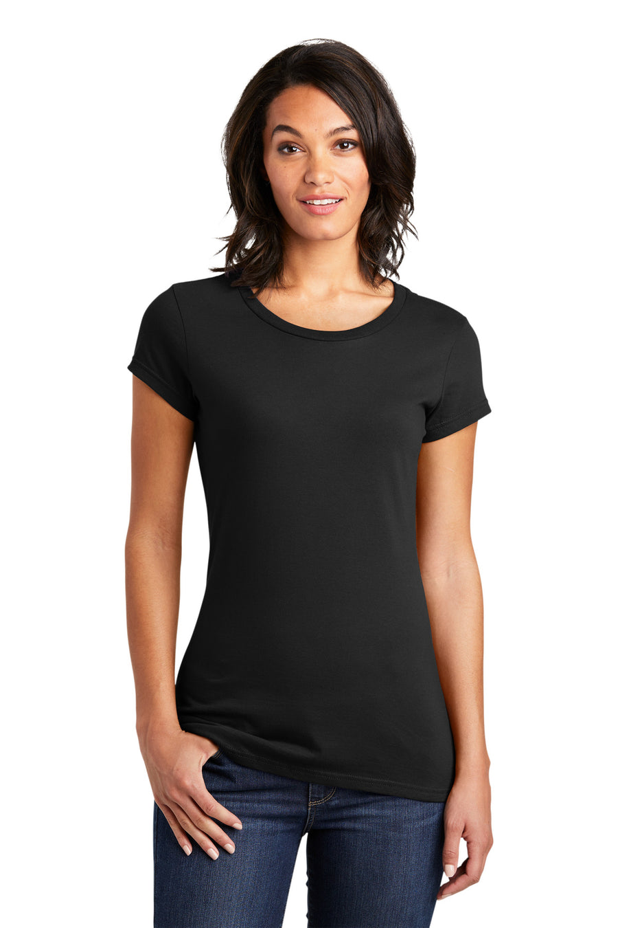 Women's Fitted Very Important Tee - Black