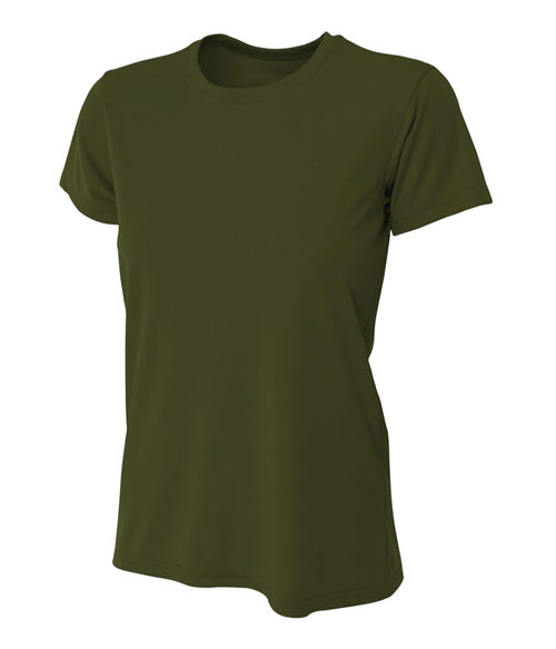 Women's Cooling Performance T-Shirt - Military Green