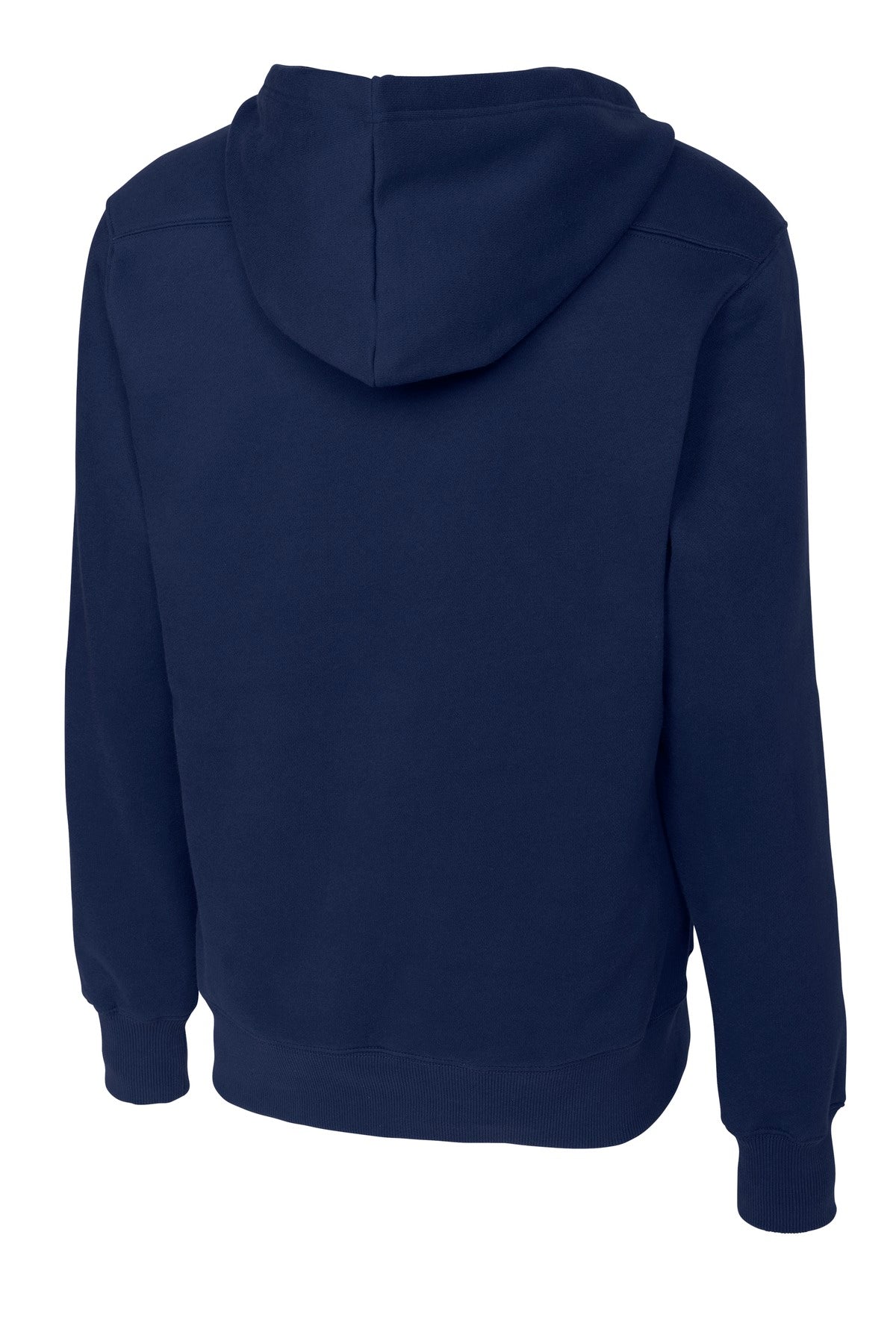Lace Up Pullover Hoodie - True Navy