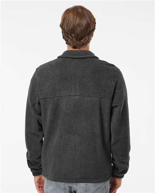 Columbia 147667 Charcoal Heather — on model back