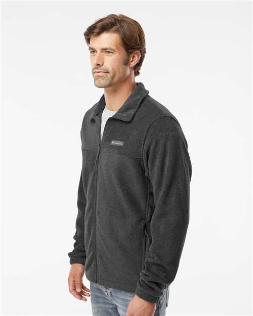 Columbia 147667 Charcoal Heather — on model side