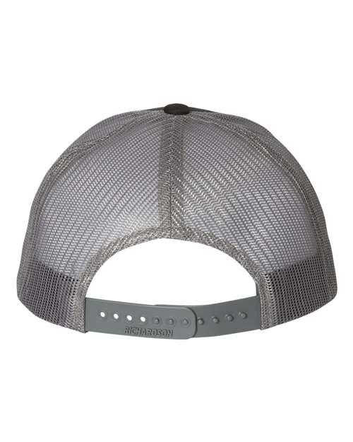 Richardson 115 Black/ Charcoal — back