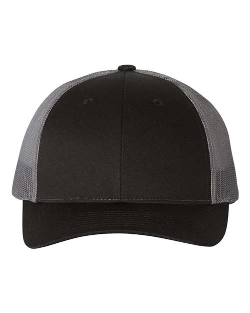 Richardson 115 Black/ Charcoal — front