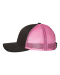 Richardson 115 Black/ Neon Pink — direct side